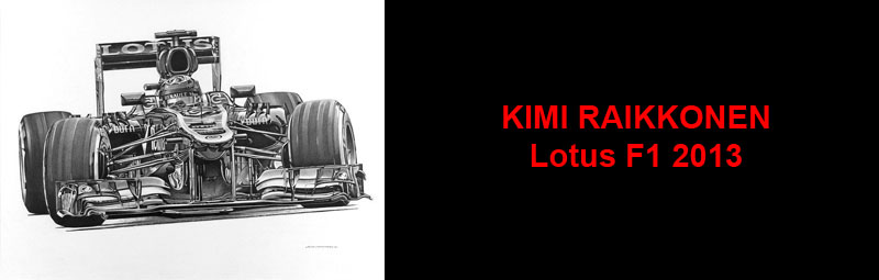 Kimi Raikkonen Lotus F1 2013