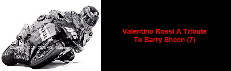 Valentino Rossi A Tribute To Barry Sheen (7) Limited Edition Prints For Sale