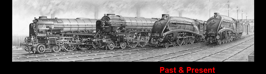 Steam Trains - Past & Present - Limited Edition Prints For Sale
